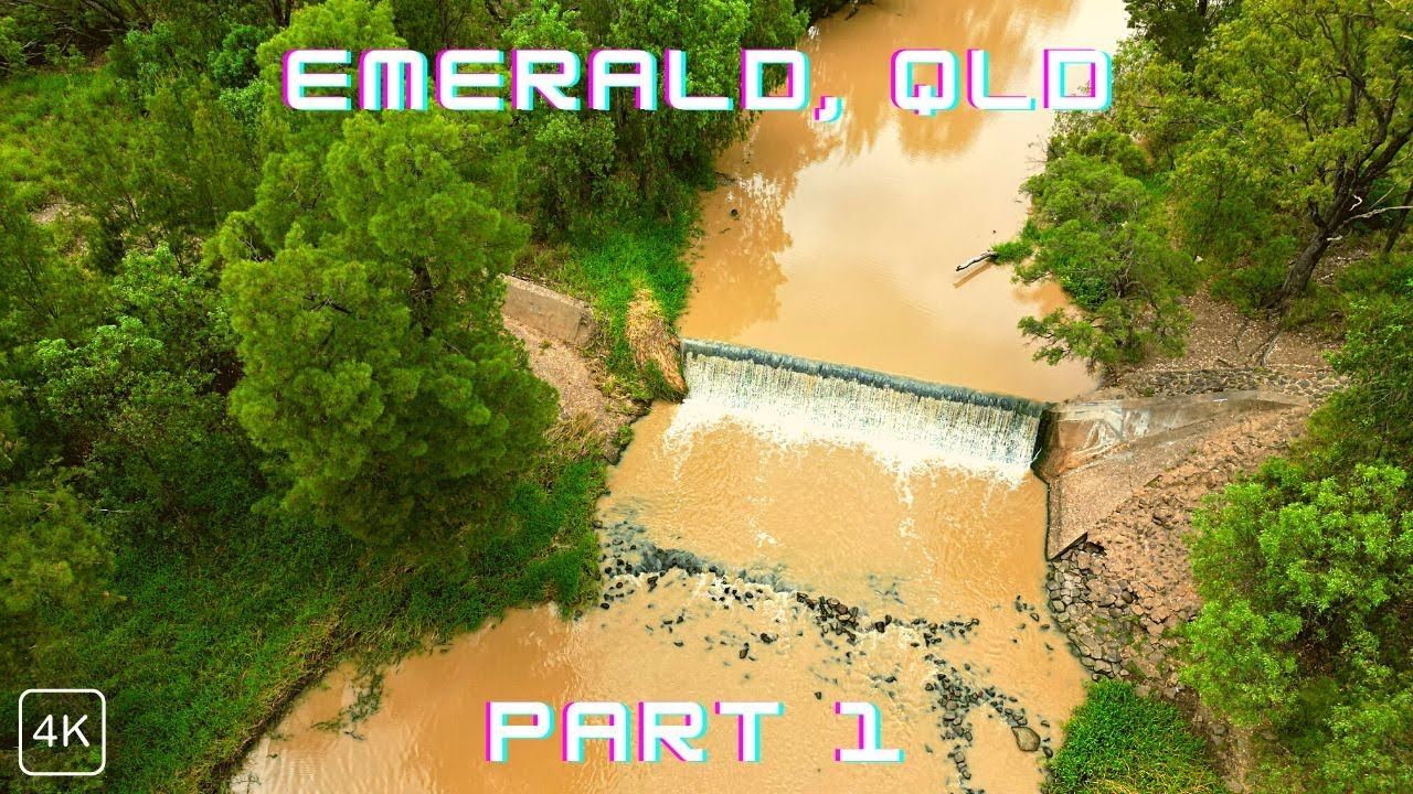 🇦🇺 Emerald Queensland Australia Part 1 4K VIDEO DRONE