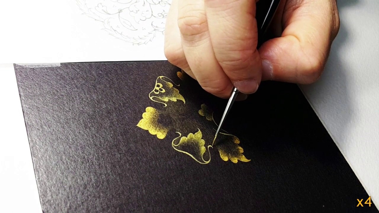 Gevher Sanat : Tezhip - Nazlı Durmuşoğlu, Altın Sulandırma Tekniği ve Altın Tahrir - Gilding