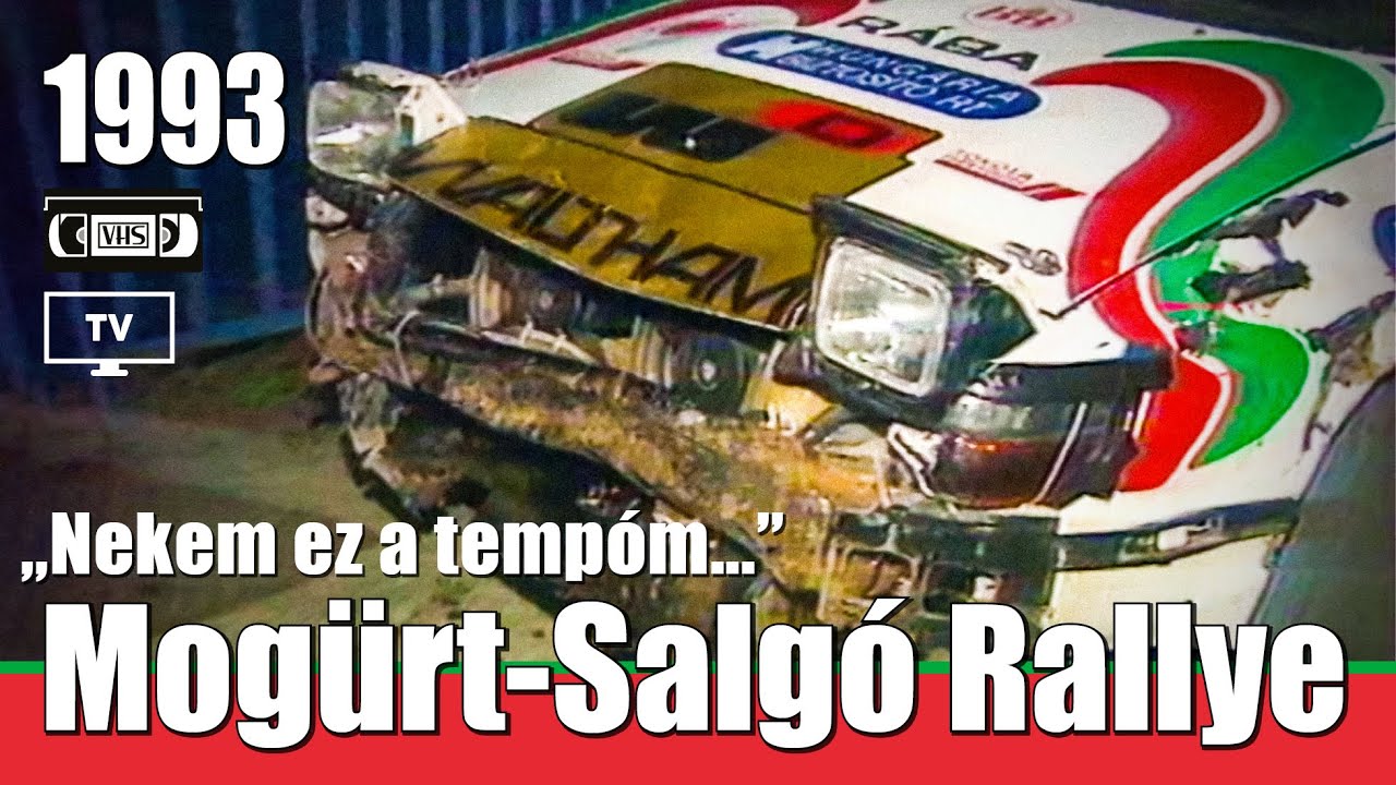 X. Mogürt-Salgó Rallye  Telesport 1993 -  RallyeShop.hu