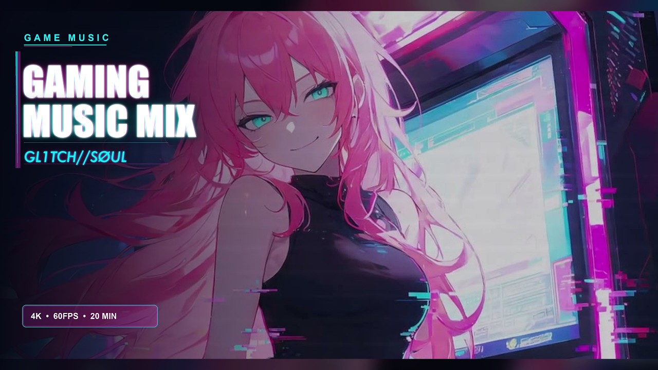 Gaming Music Mix 2026 &mdash; EDM Visualizer 4K | Best Music for Gaming, Studying & Grinding (20 Min)