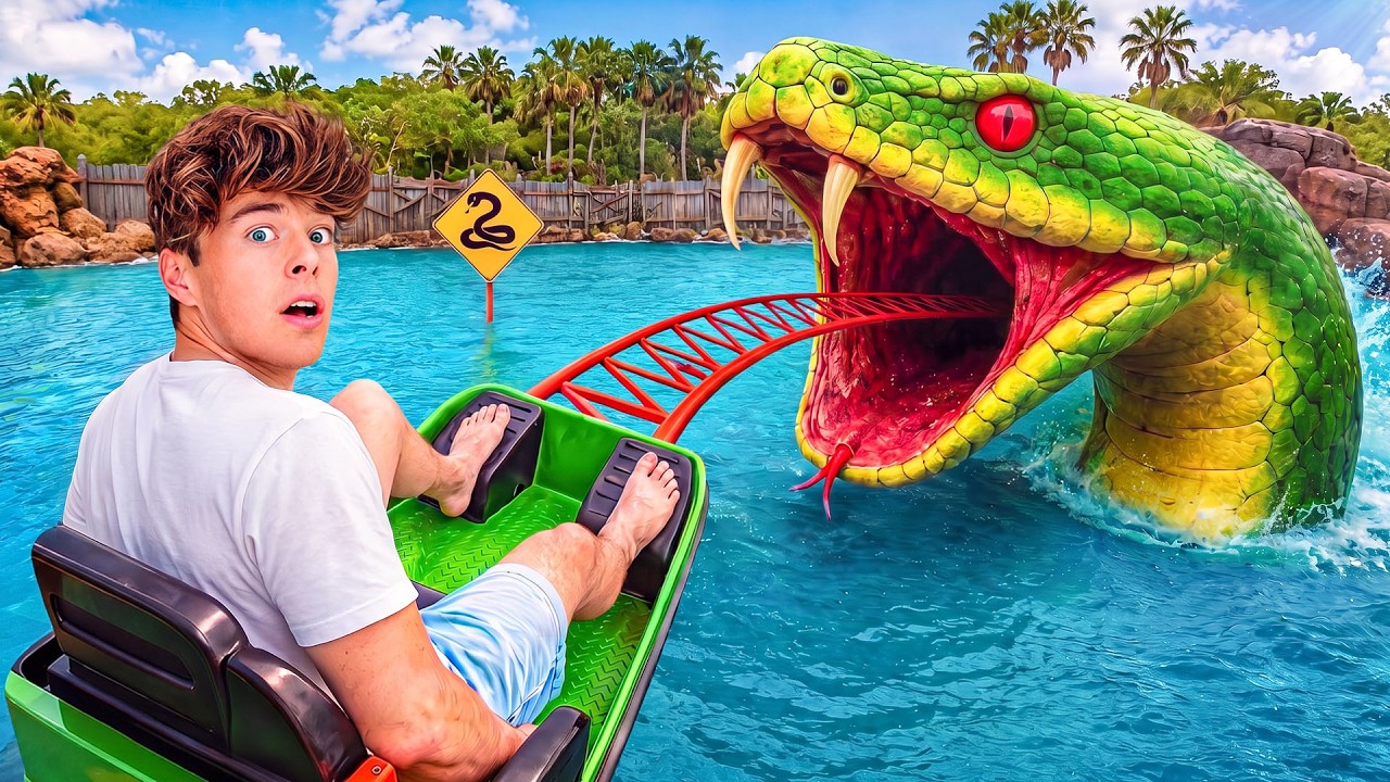I Tried 5 Levels of Theme Parks!