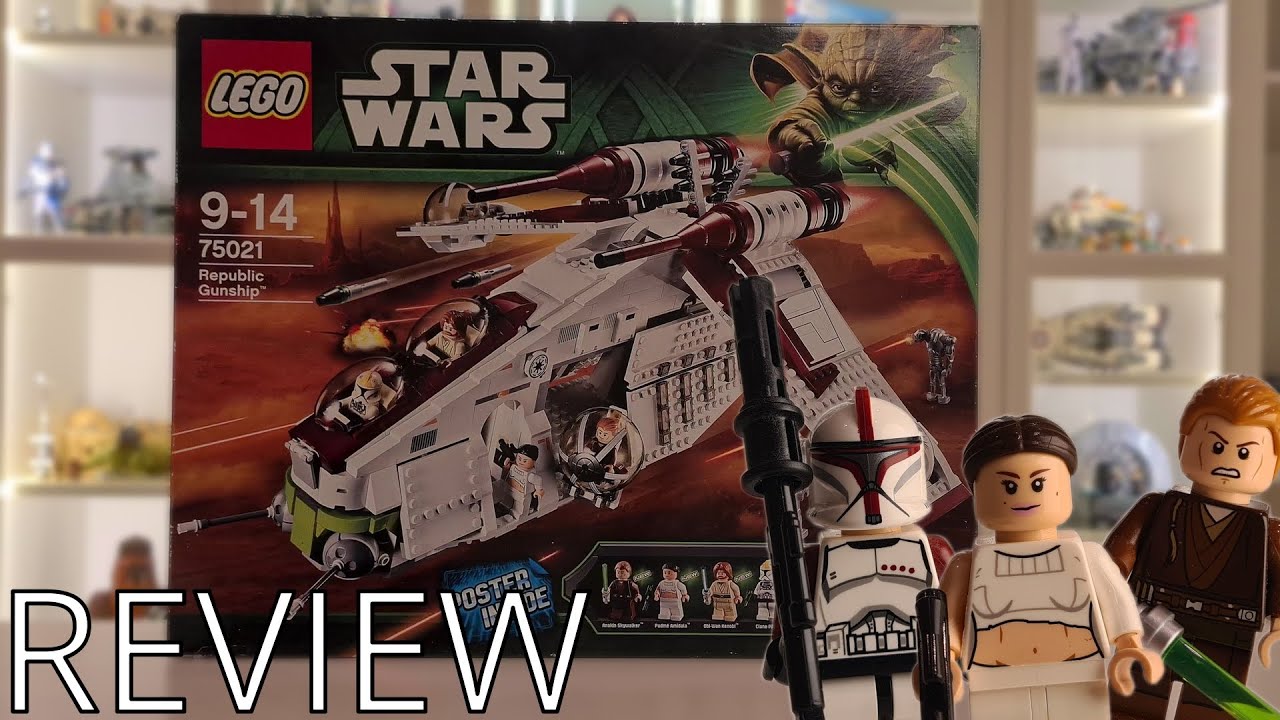 Did they nail it 12 years ago? - LEGO &reg; 75021 Republic Gunship Review