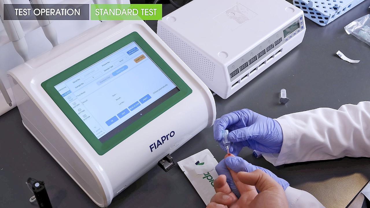 Vitrosens RapidFor Immunofluorescence Analyzer – Testdurchführung Vitamin D