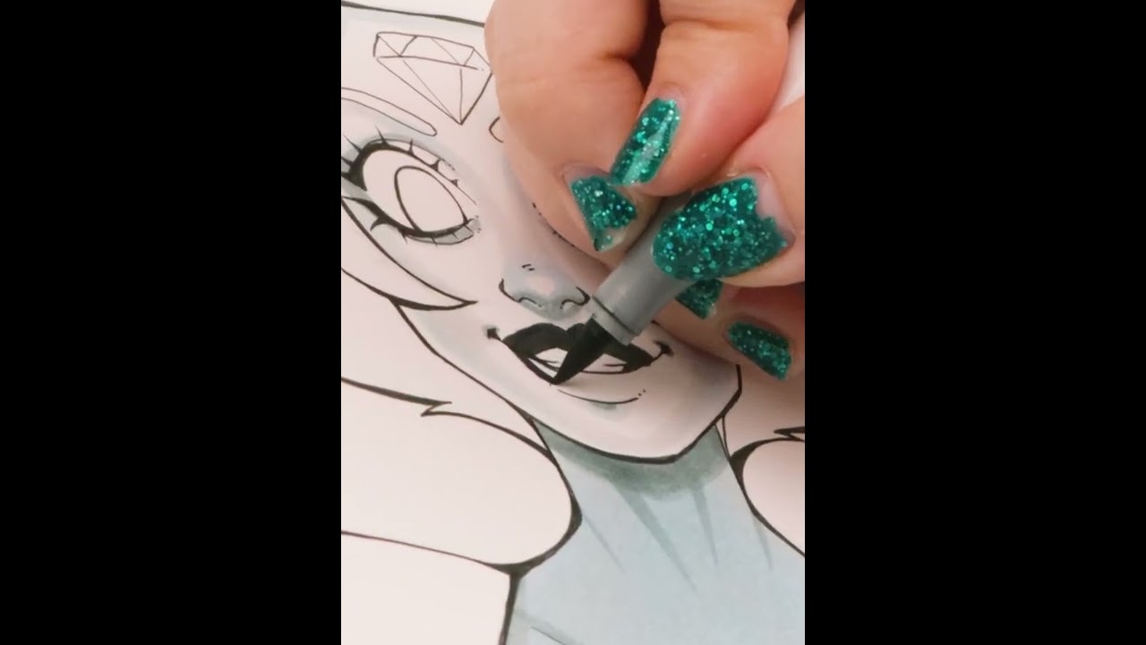 Drawing White Diamond from Steven Universe