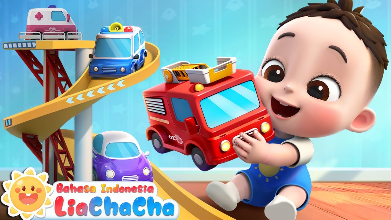 Bayi Punya Tempat Parkir | Lagu Lucu | Lagu Mobil Mainan🚗 | Lagu Anak | LiaChaCha Bahasa Indonesia