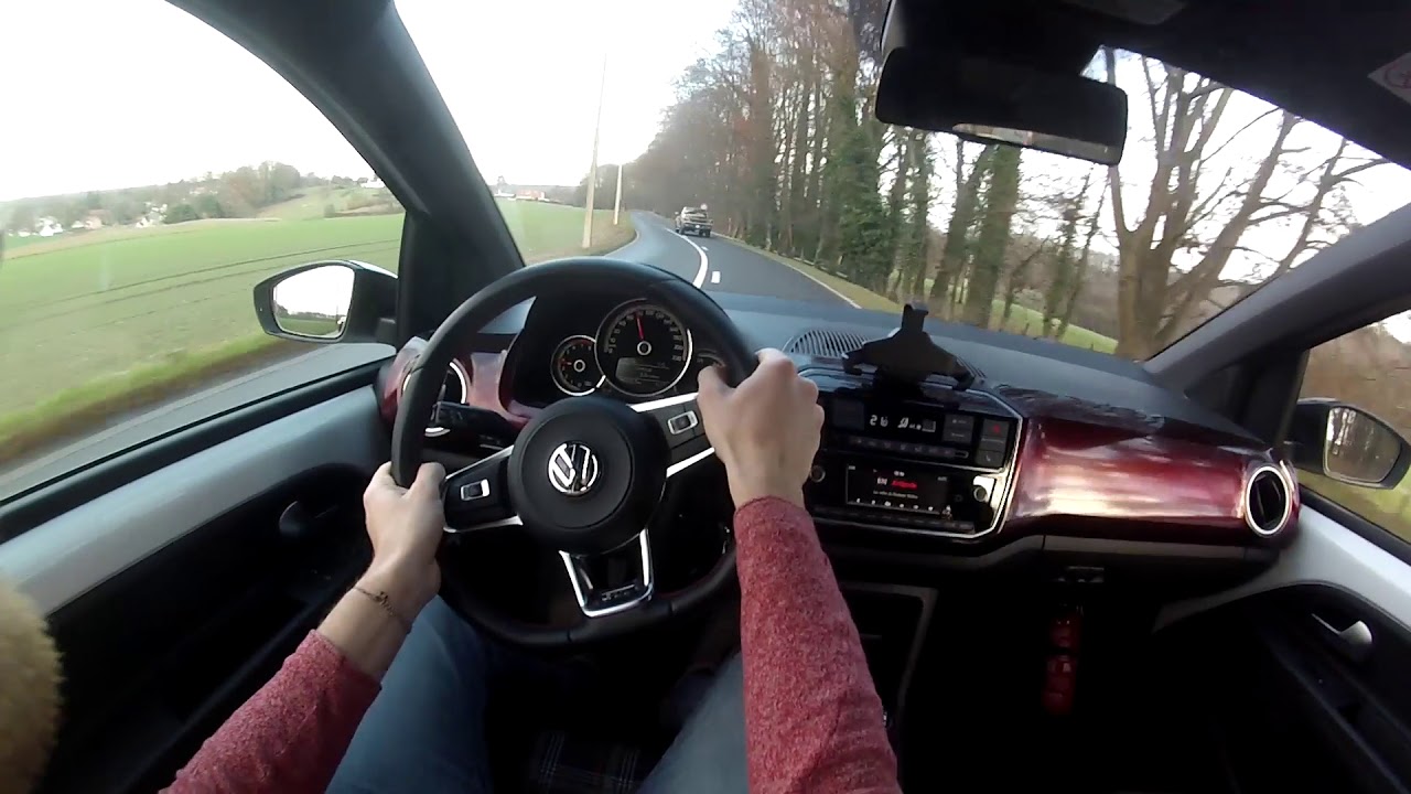 2018 Volkswagen Up! GTI - POV Drive & pure sound !