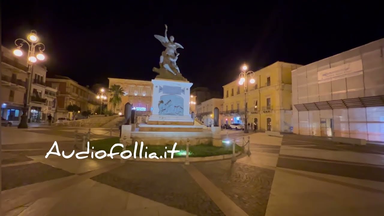 Vittoria , Ragusa,  Sicilia, Piazza del Popolo