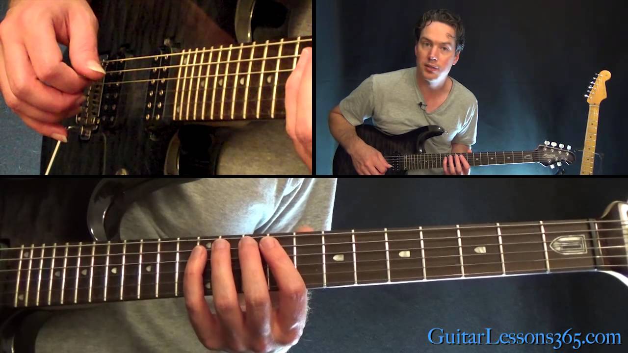Fuel Guitar Lesson - Metallica - Chords/Rhythms