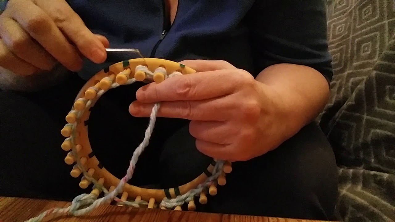 Strickring Bündchen Variante