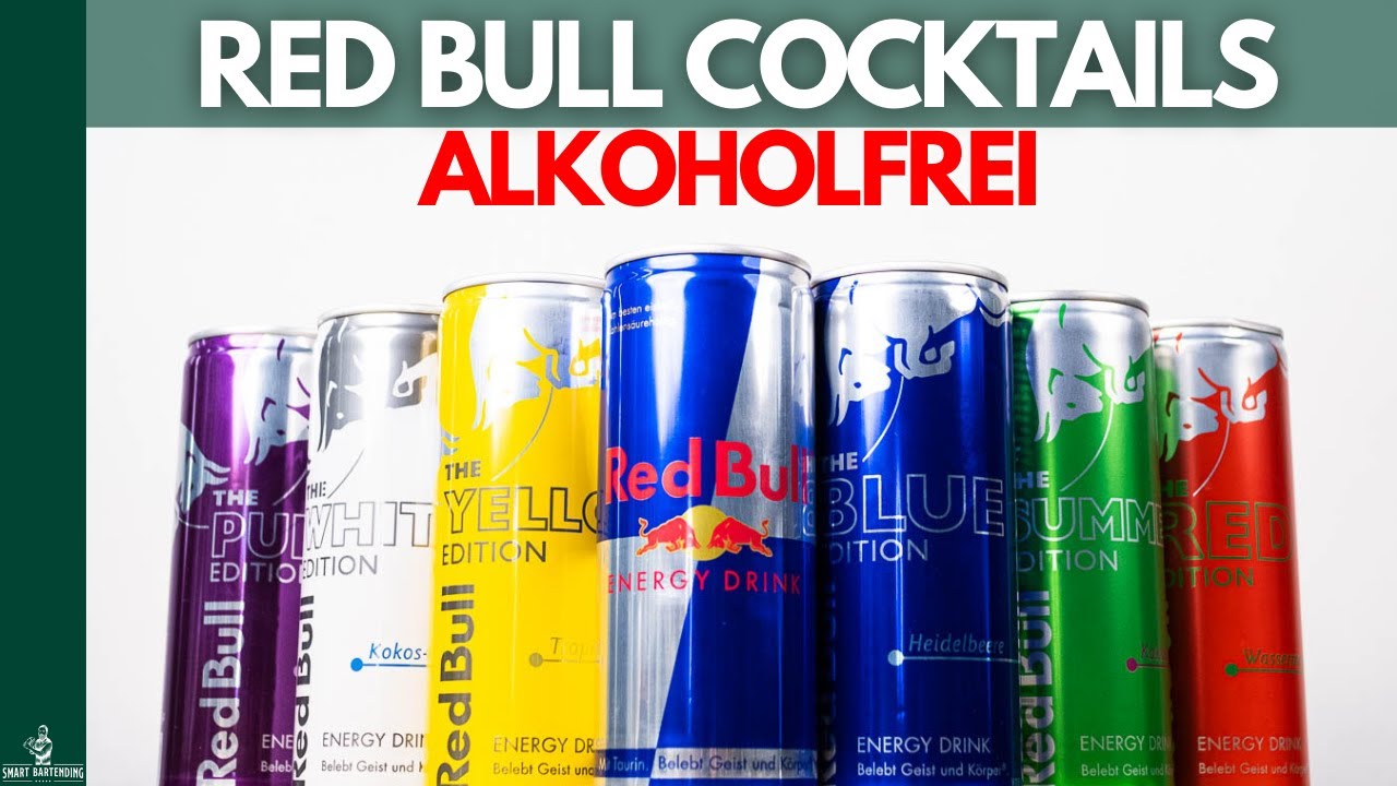 Cocktails mit Red Bull ALKOHOLFREI ⚡️