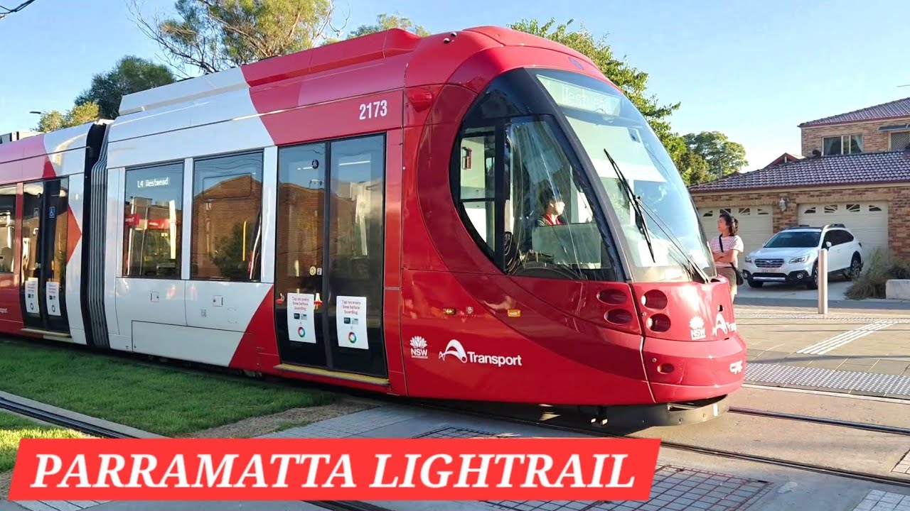 Lightrail transport in Western Sydney - Parramatta Lightrail service