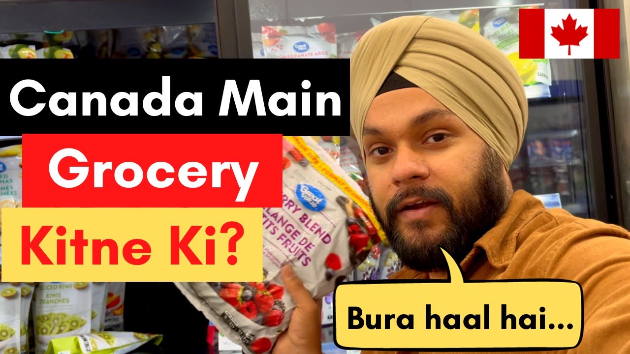 Grocery Prices in Canada in 2023 | Walmart Canada | Grocery Shopping Vlog