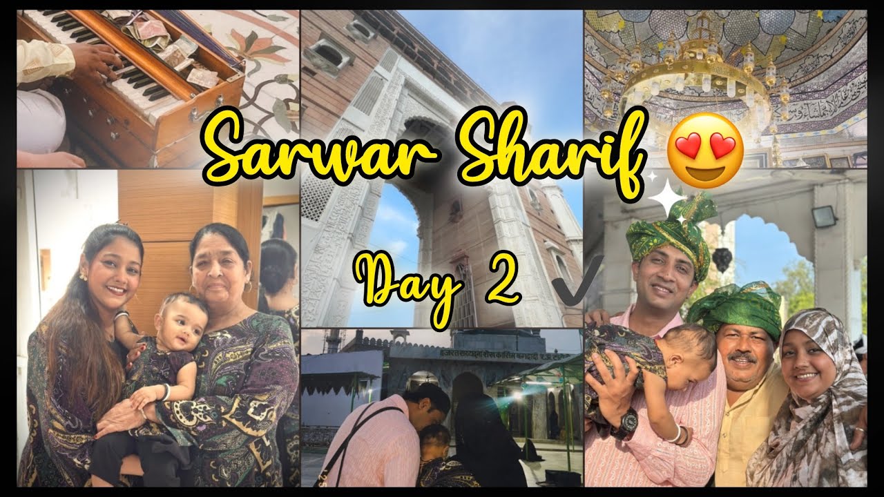 Sarwar Sharif Day 2 🤍✨ | Bohot Sukoon Mila | Anaizah Ki Masti Baap Re 😜 | RuAm Vlogs