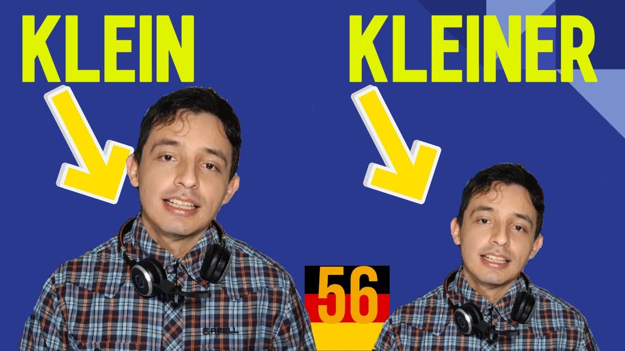 COMPARATIVO explicado FÁCIL Y RÁPIDO! - Aprender Alemán (Lección 56)