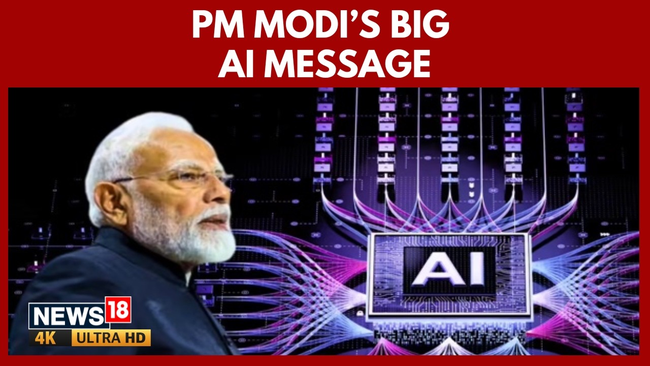 PM Modi Launches ‘MANAV’ Vision For AI Era, Congress Hits Out At ‘Acronym-itis’ | News18