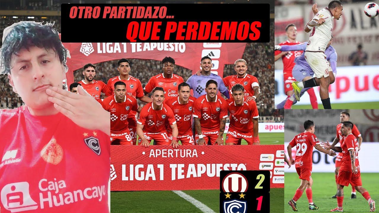 OTRO PARTIDAZO... QUE PERDEMOS / Universitario 2 - Cienciano 1 / Análisis brutality NABITO