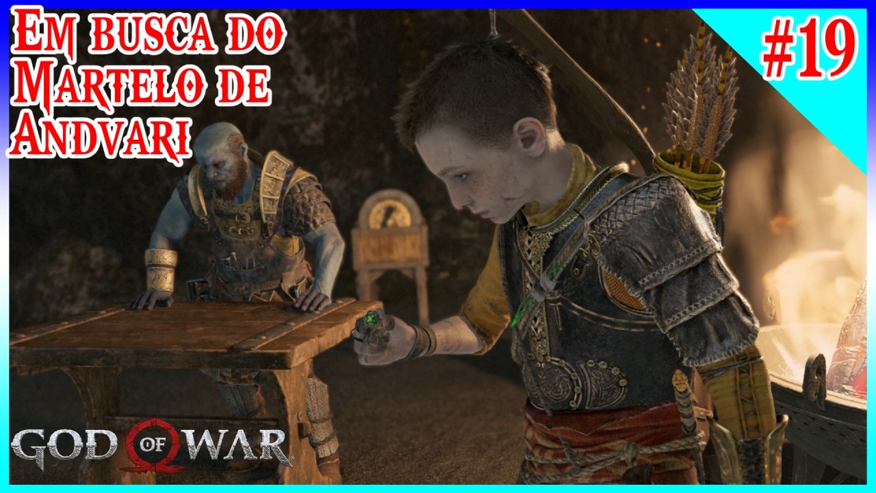 God of War 2018 #19 - Voltando a fazer favores para o Brok.