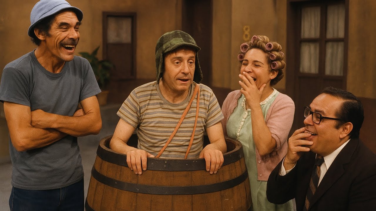 El día que el Chavo improvisó desde el barril