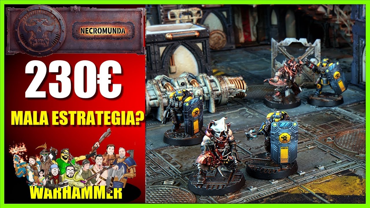 Necromunda Dark Uprising 230€ Mala Gestion Comercial?
