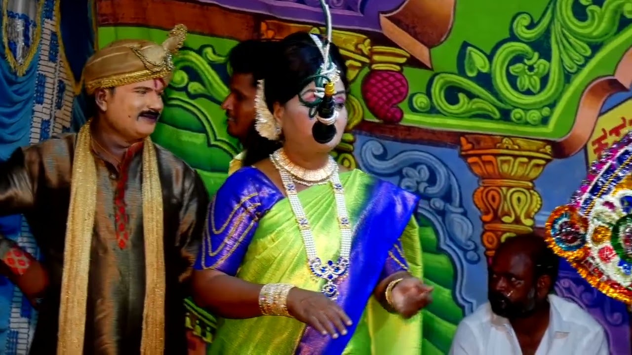 Benakallu Veera Abhimanyu kalaga Krishna Arjuna gadeppa potalinga 2023  Part 2