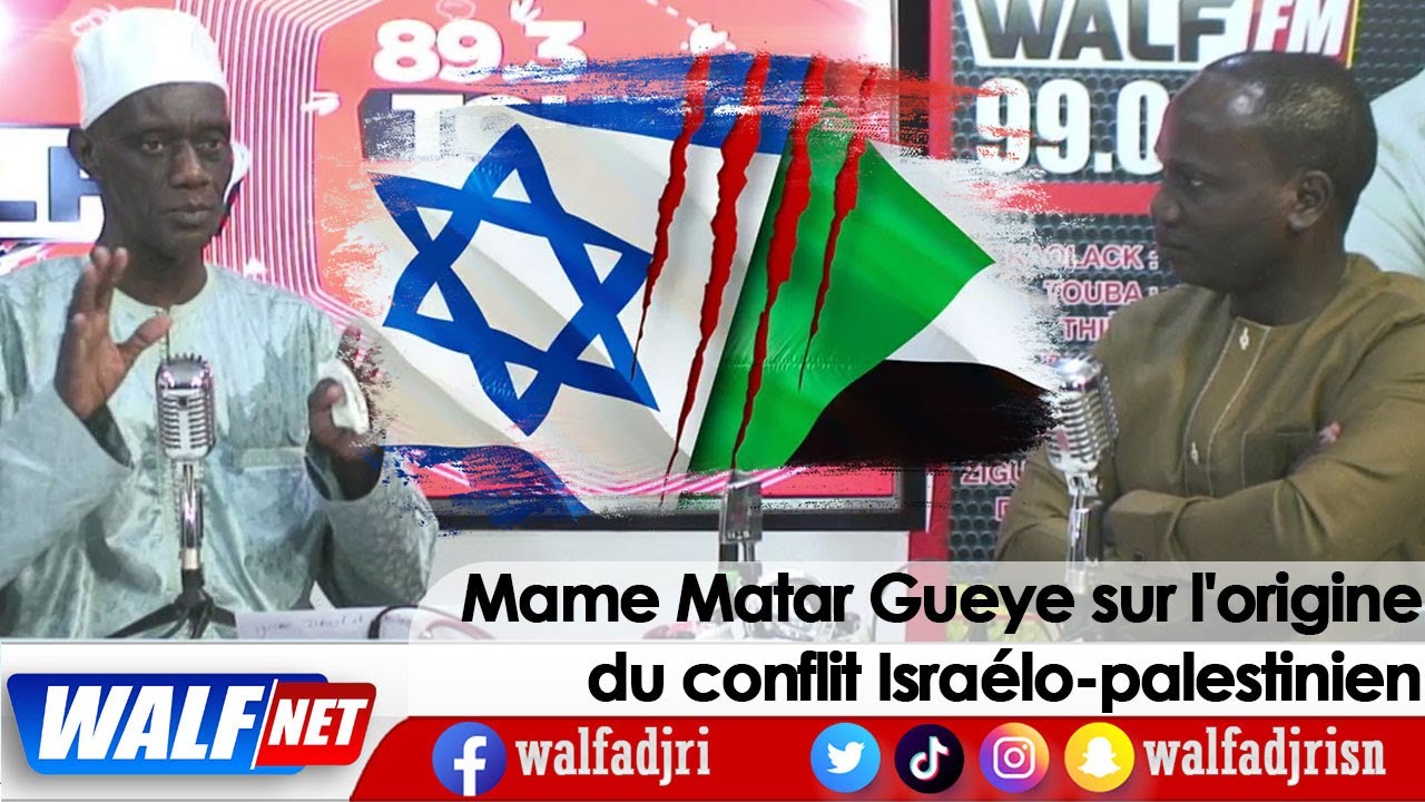le rôle de feu Sidy Lamine Niass dans le conflit israélo palestinienne, trump mon jaxassé carte yii