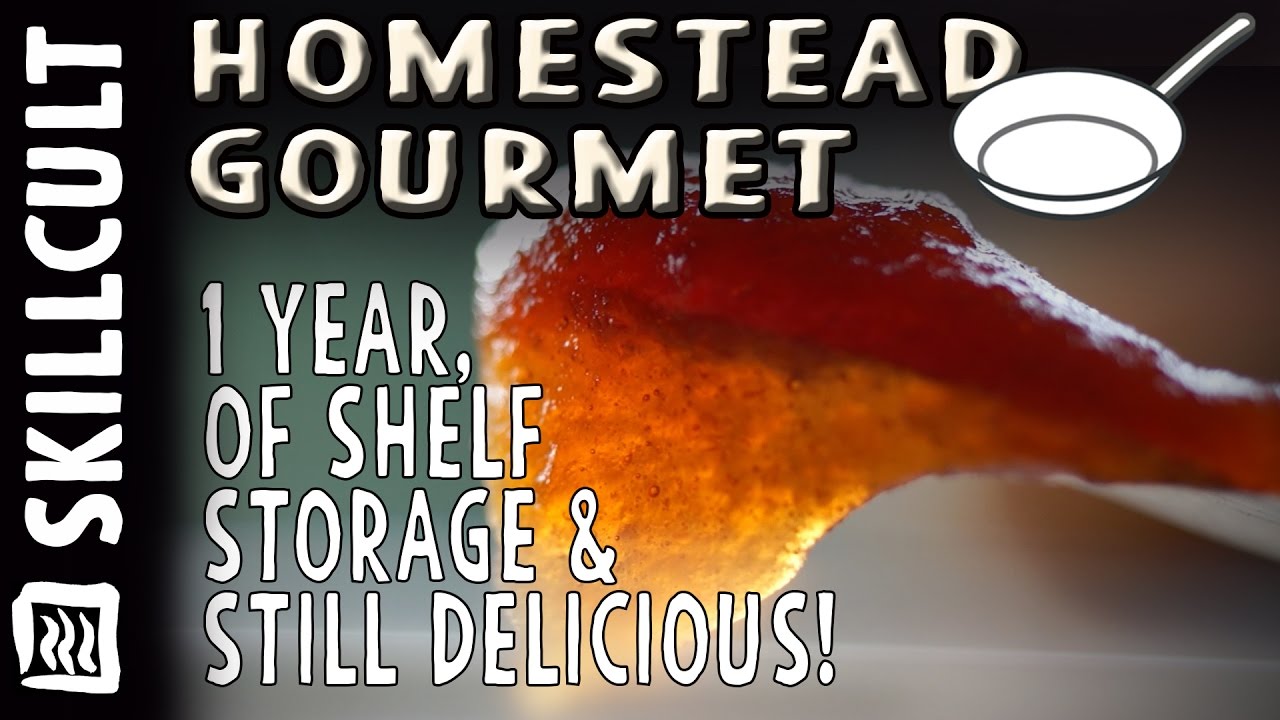 One Year Old Traditional Apple Butter Still Awesome, Shelf Stable Recipe