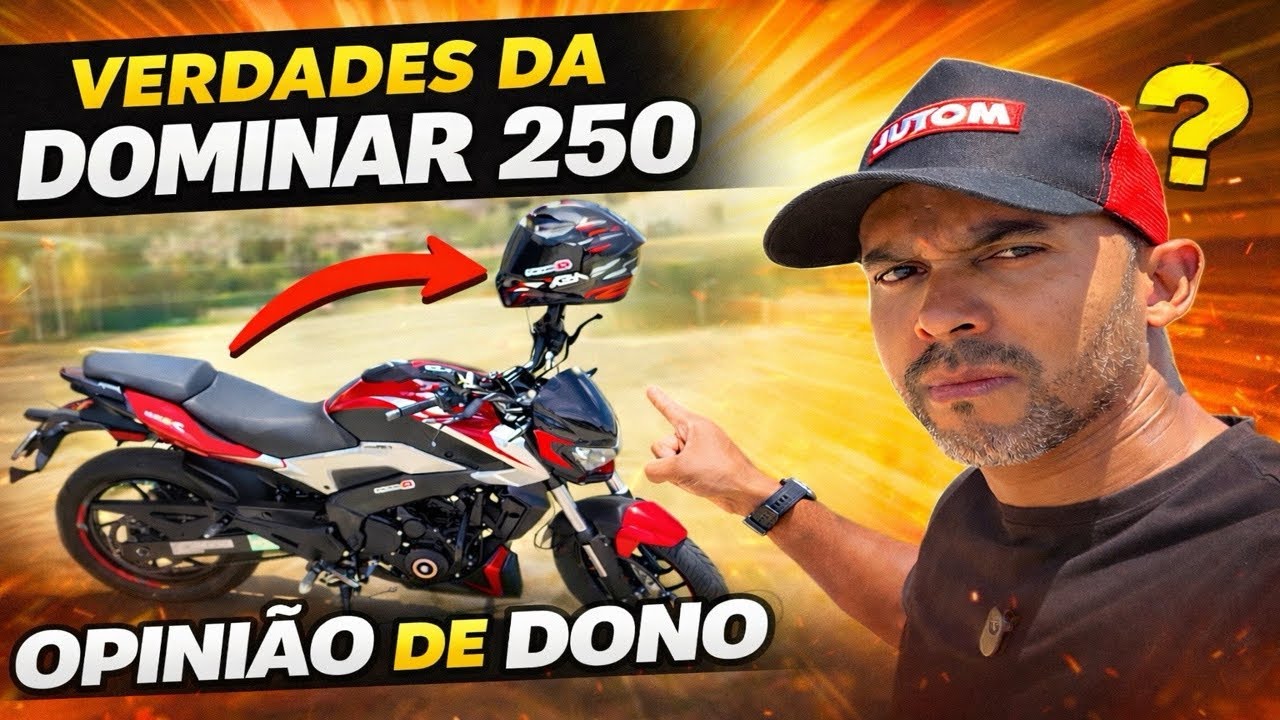 😱ATENÇÃO Verdades da BAJAJ DOMINAR 250 | Opinião de Dono.