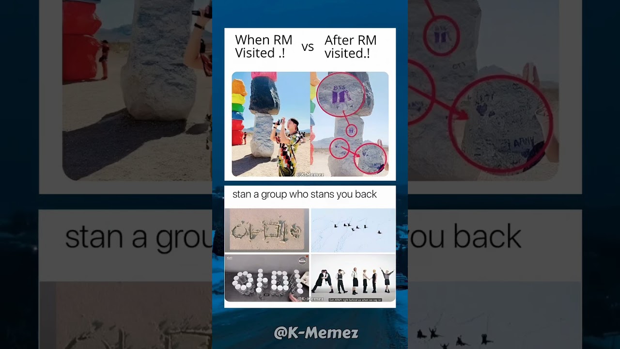 Stan a group who stans you back 💜 #kpop #bts #kpopmemes #btsarmy #rm #memes #funny #btsmemes