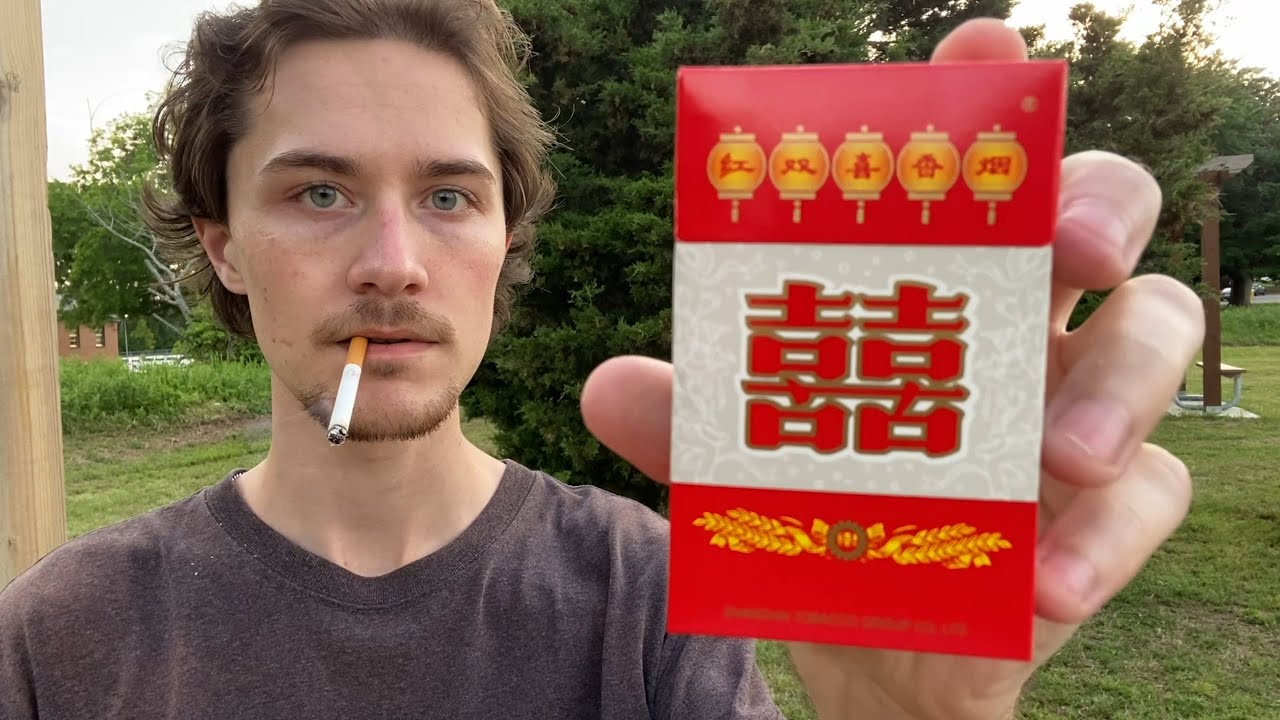 Smoking an American Double Happiness Cigarette for the First Time
