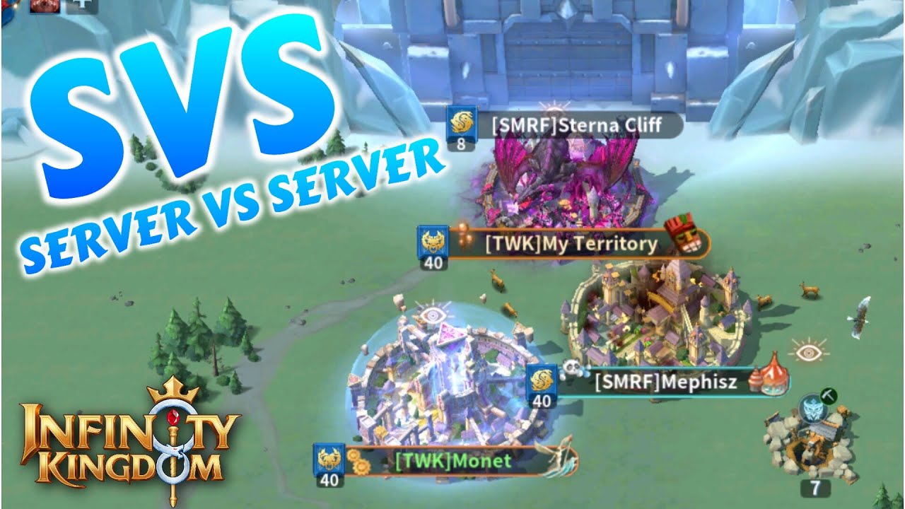 Our First SvS Server Vs Server! - Infinity Kingdom