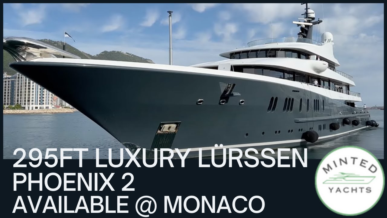Inside Lürssen PHOENIX 2: 90-Meter Art Deco | €125M - Best Yacht in the World? Dilbar or Phoenix?