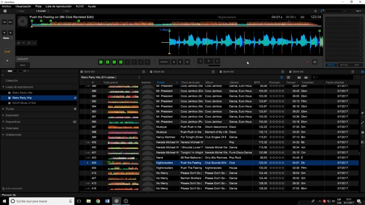 Como cambiar el color de HOT CUE en Rekordbox Mixed Minds 059 by Sergio Mix