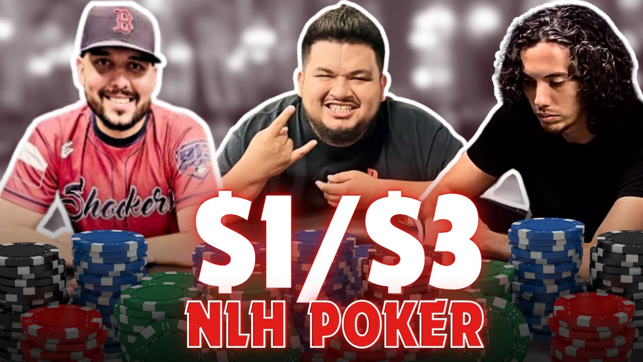 $1/$3 No-Limit Hold'em Poker Cash Game | Texas Card House RGV (11/6/24)
