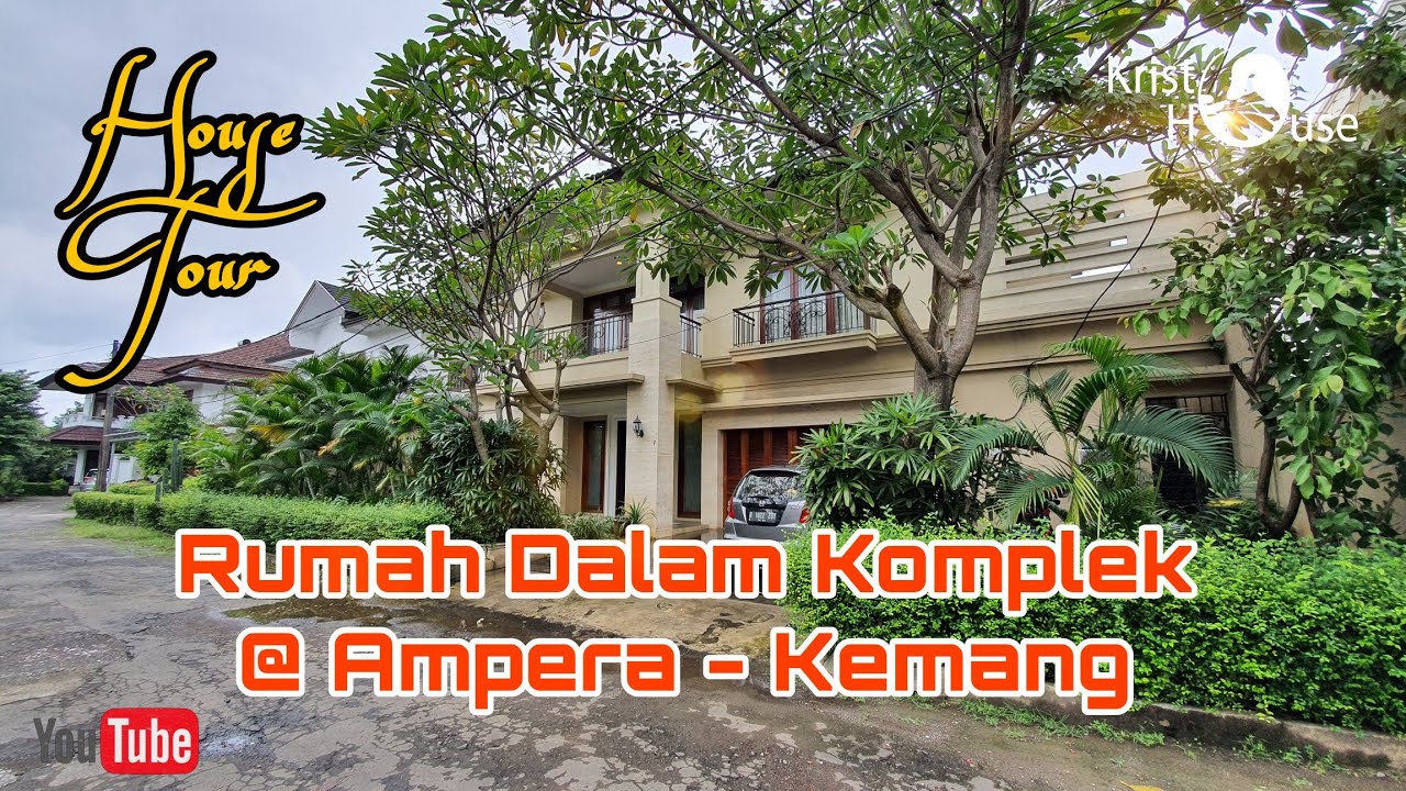 House Tour : Rumah dijual dalam komplek @ Ampera Kemang