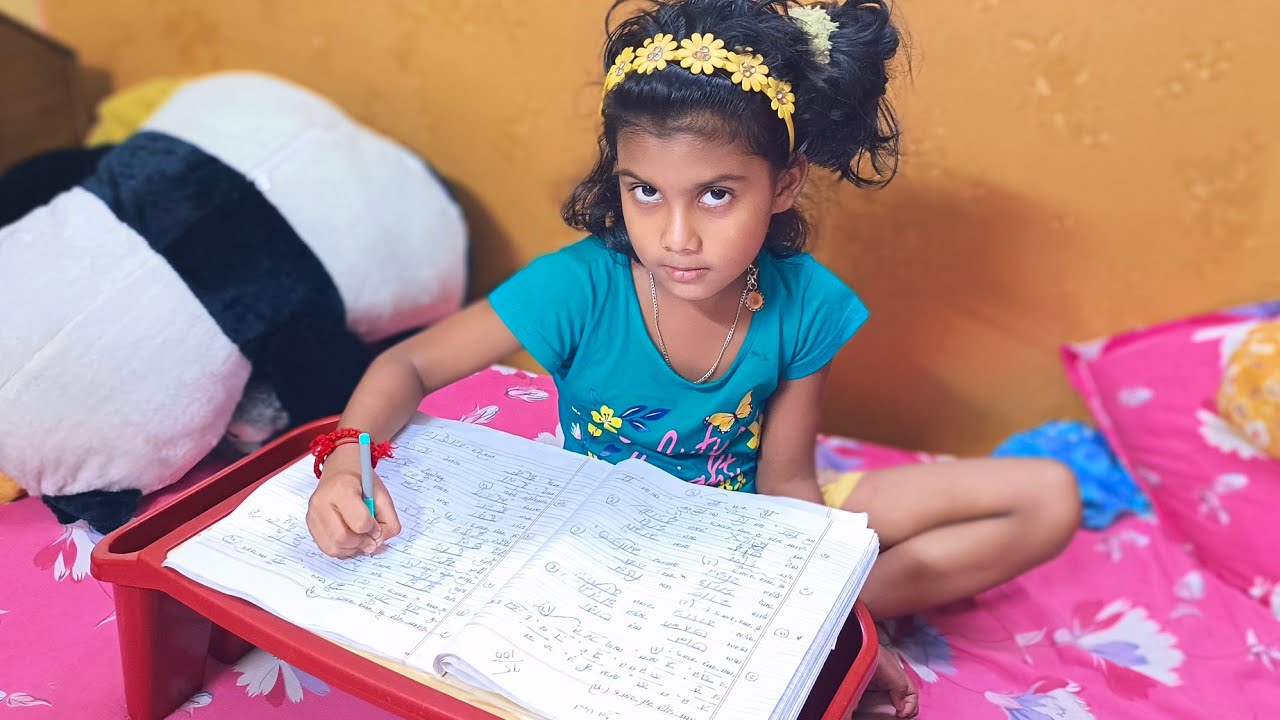 ডোনা বাড়িতে বাংলা পরীক্ষা দিলো। Dona r Bengali Exam Result