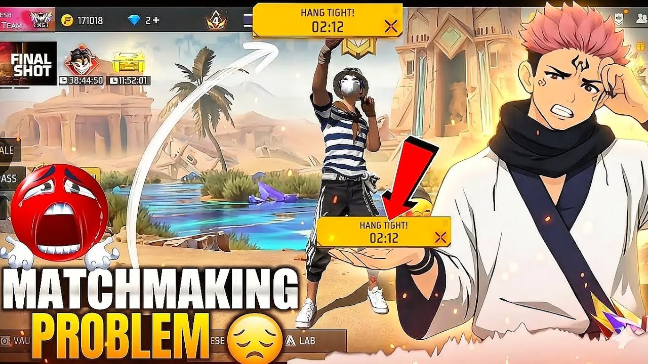 Matchmaking Problem in Free Fire | Solo Rank Push | Br Rank Matchmaking Problem Solved
