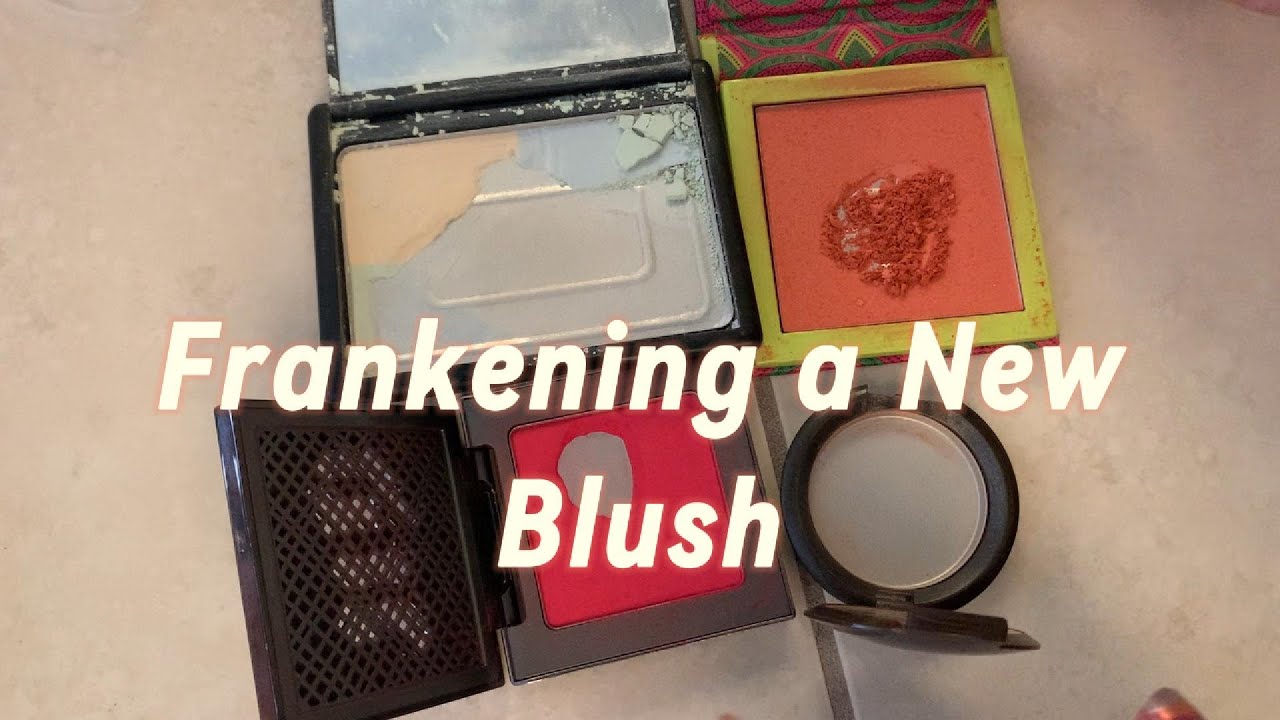 Frankening a New Blush from Old | Franken Makeup