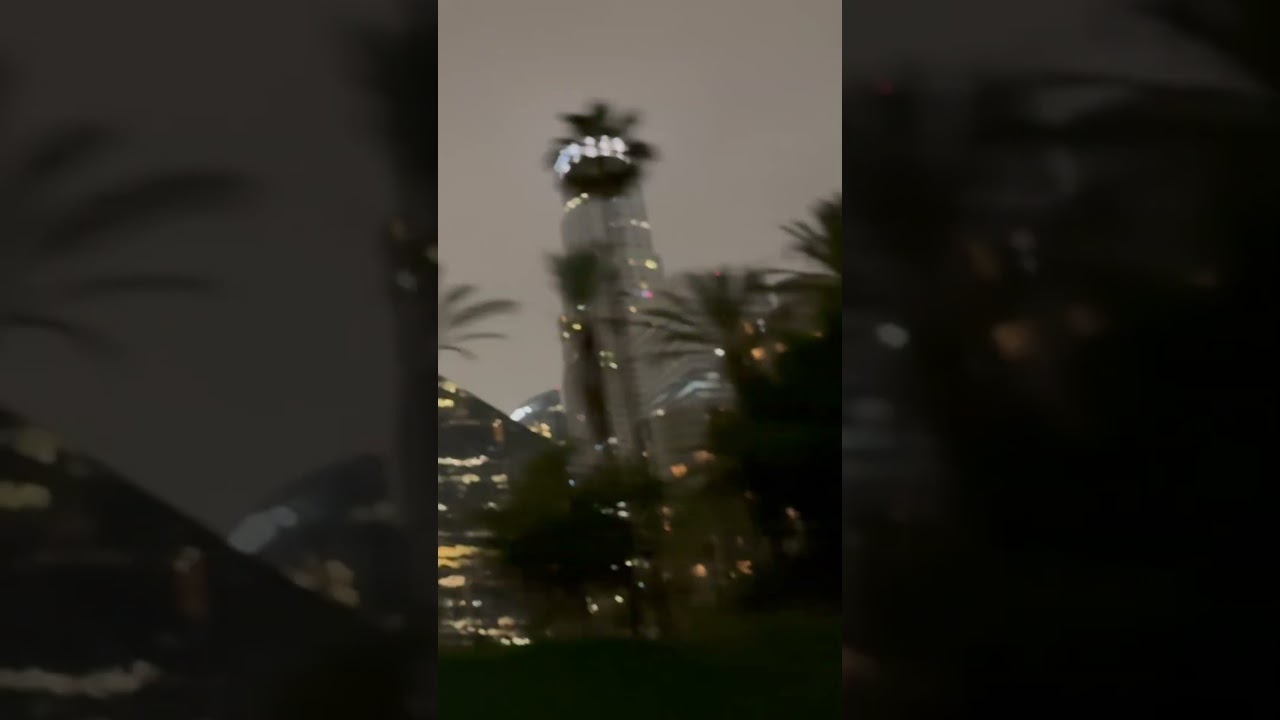 DOWNTOWN LA, AT NIGHT 2024 Los Angeles #california #travel #usa #traveltv