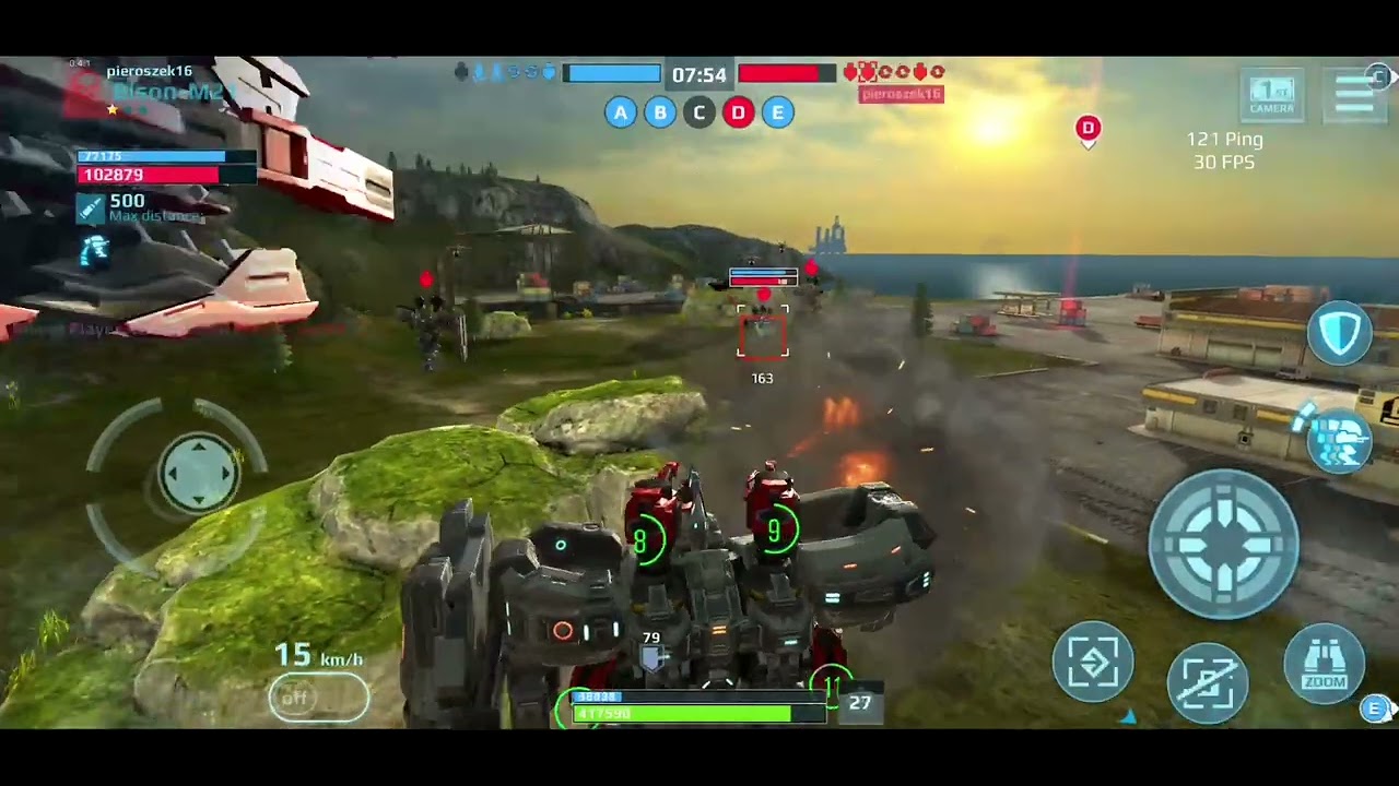 Robot Warfare 1 VS ghost 😂