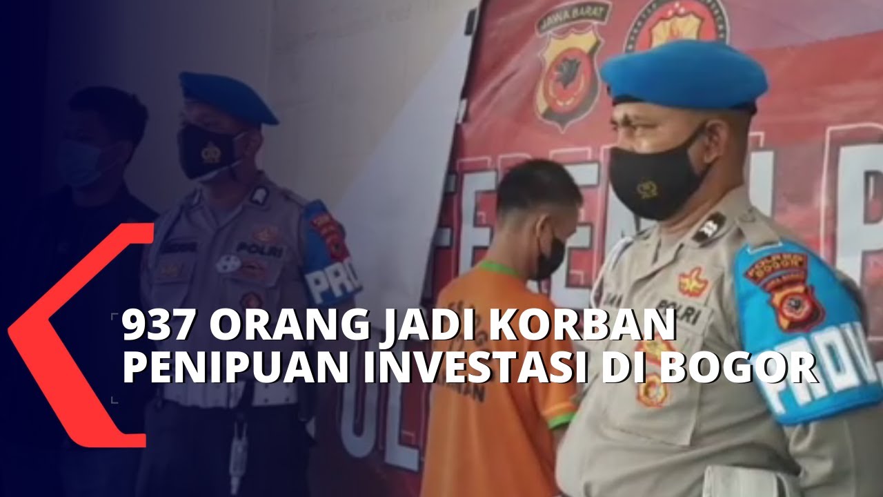 Tak Tanggung-tanggung, 937 Orang Jadi Korban Penipuan Investasi di Bogor