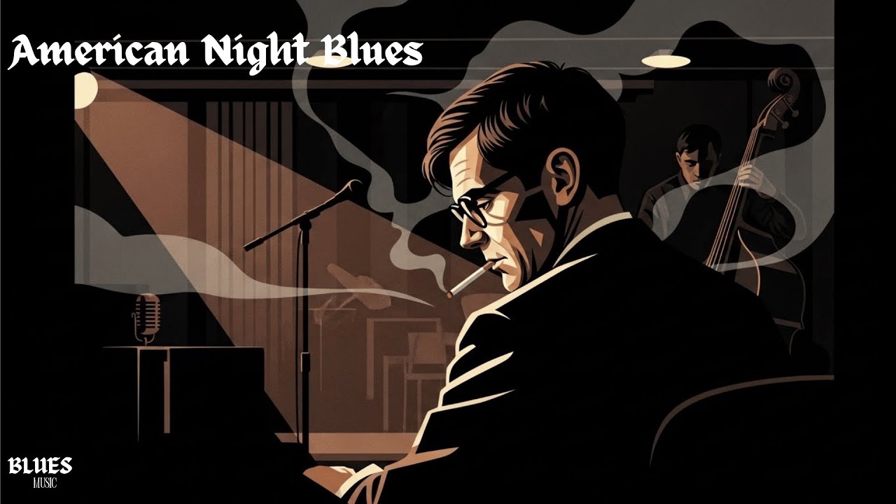 Slow Chicago Blues for Late Night Listening | American Night Blues