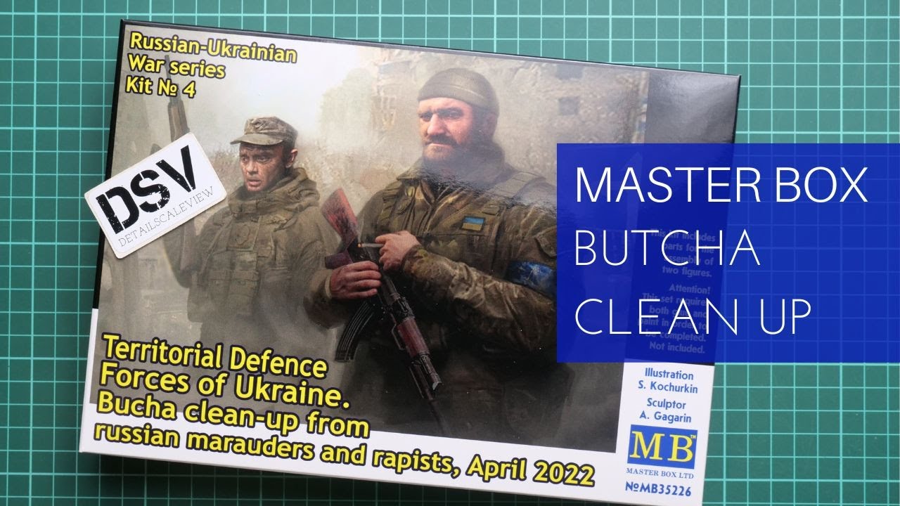 Master Box 1/35 Butcha Clean Up (MB35226) Review
