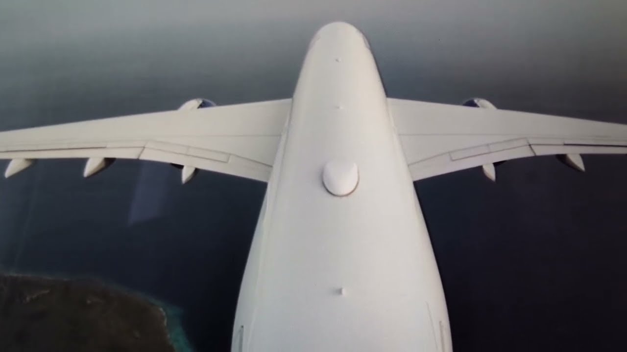 Screenview! World2Fly Airbus A350 landing on Curacao! UHD