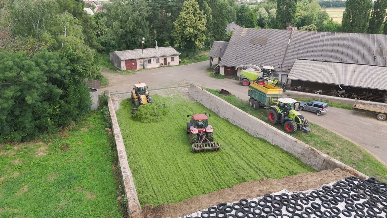 Silage pit-Timelapse