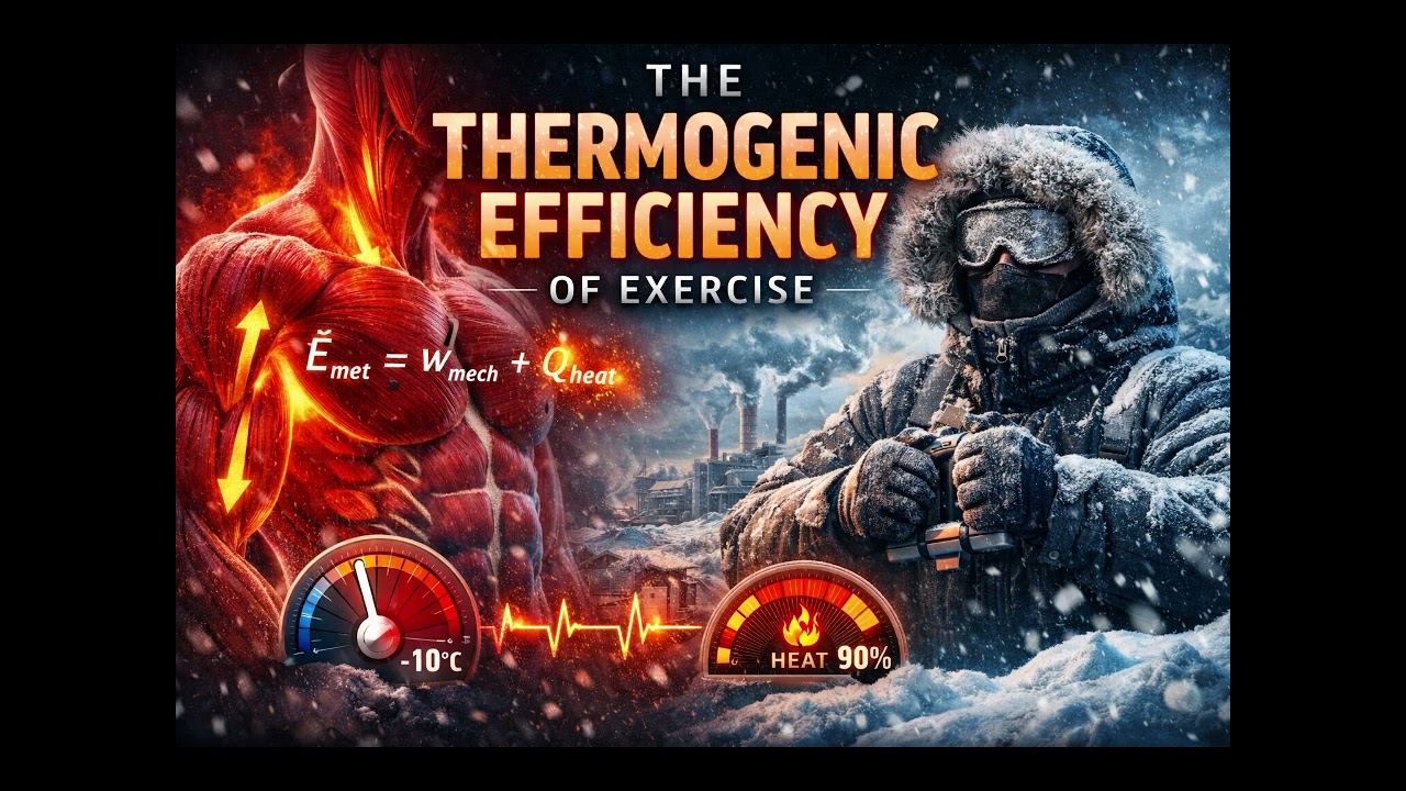 The Thermodynamic Secret of Exercise — Why Your Muscles Are a Heater