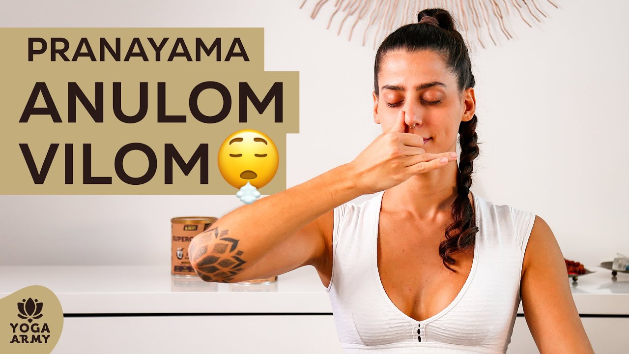 RESPIRAÇÃO Das Narinas Alternadas Pranayama | Thais Khoury [YOGA ARMY #10]