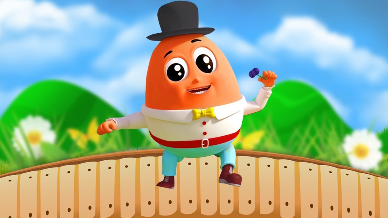 Humpty Dumpty s'est assis sur un mur | Comptines pour enfants | Humpty Dumpty | Kids Rhymes