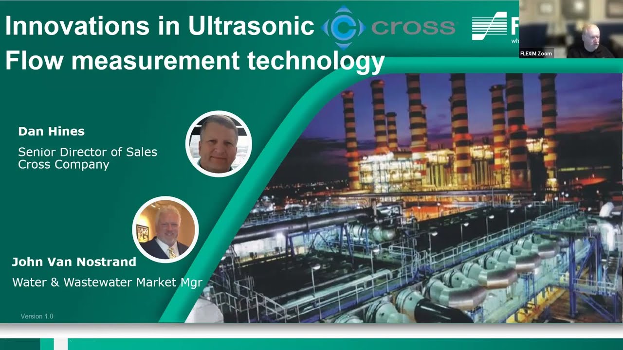 Innovations in Ultrasonic Flow Measurement Webinar | FLEXIM x Cross