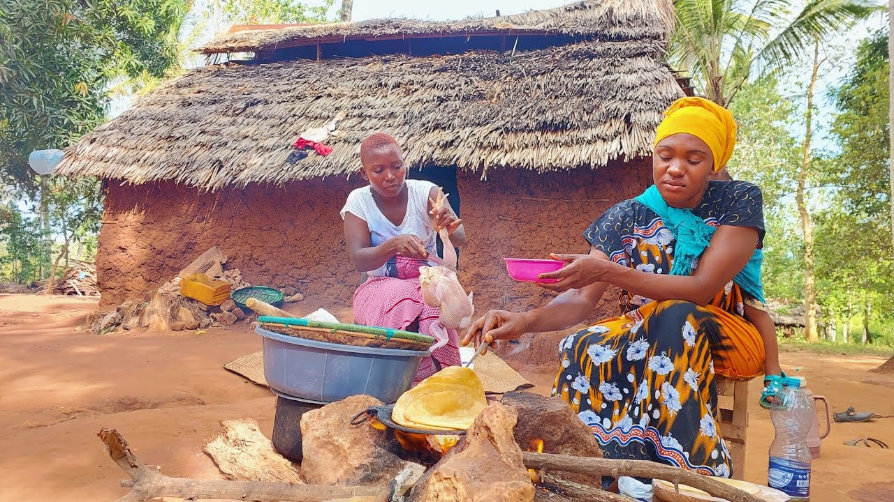 African Village life #cooking Village food for Breakfast