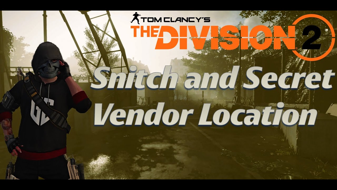Snitch Location and Special Vendor Locations